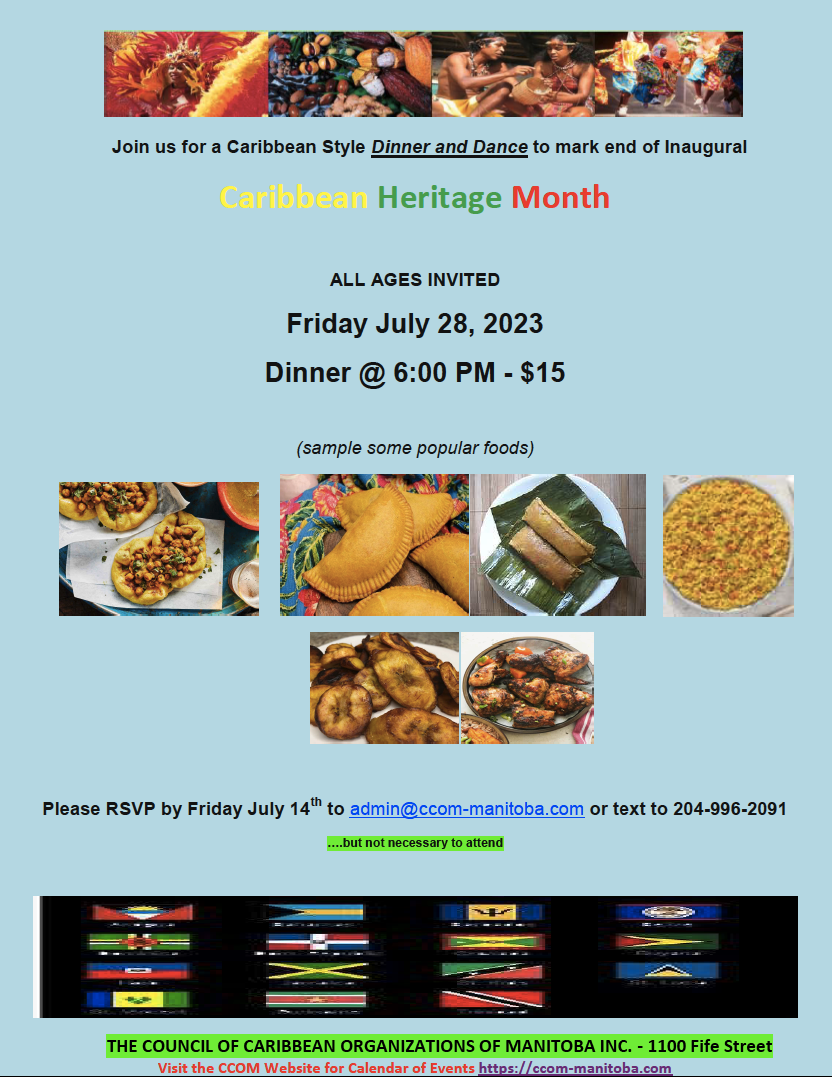 Caribbean Heritage Month Dinner and Dance