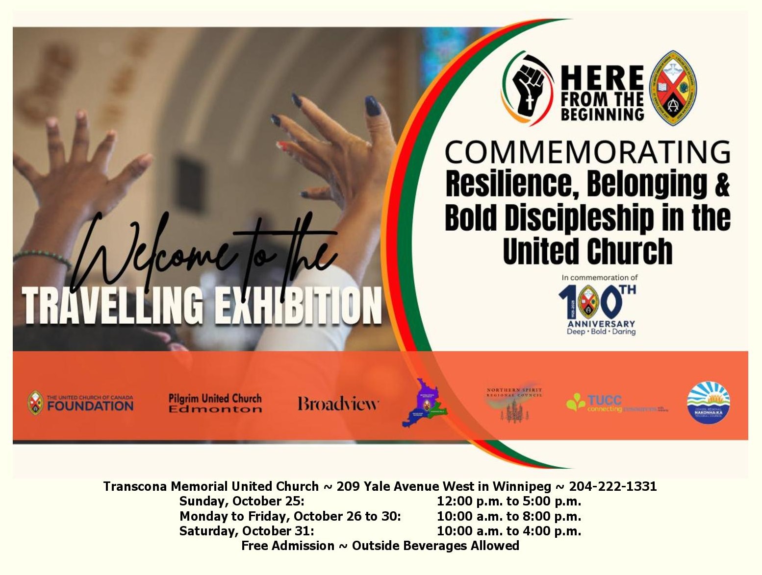 Commemorating Resilience, Belonging & Bold Discipleship in the United Church